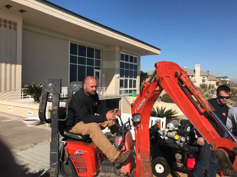 Concrete Slab Foundation Repair in Daytona Beach, Florida