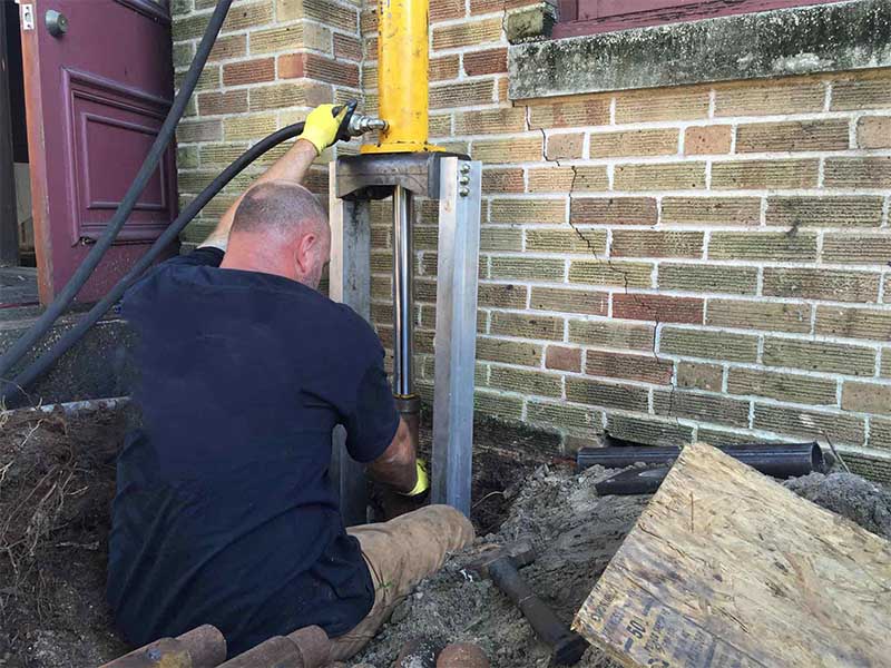 Concrete Slab Foundation Repair in Daytona Beach, Florida