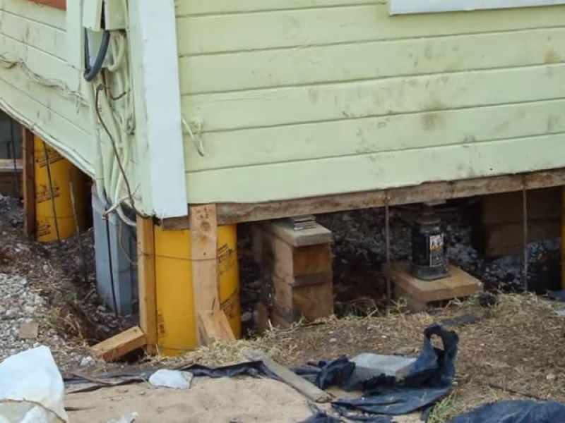 Pier and Beam or Block and Base Foundation Repair in Daytona Beach, Florida