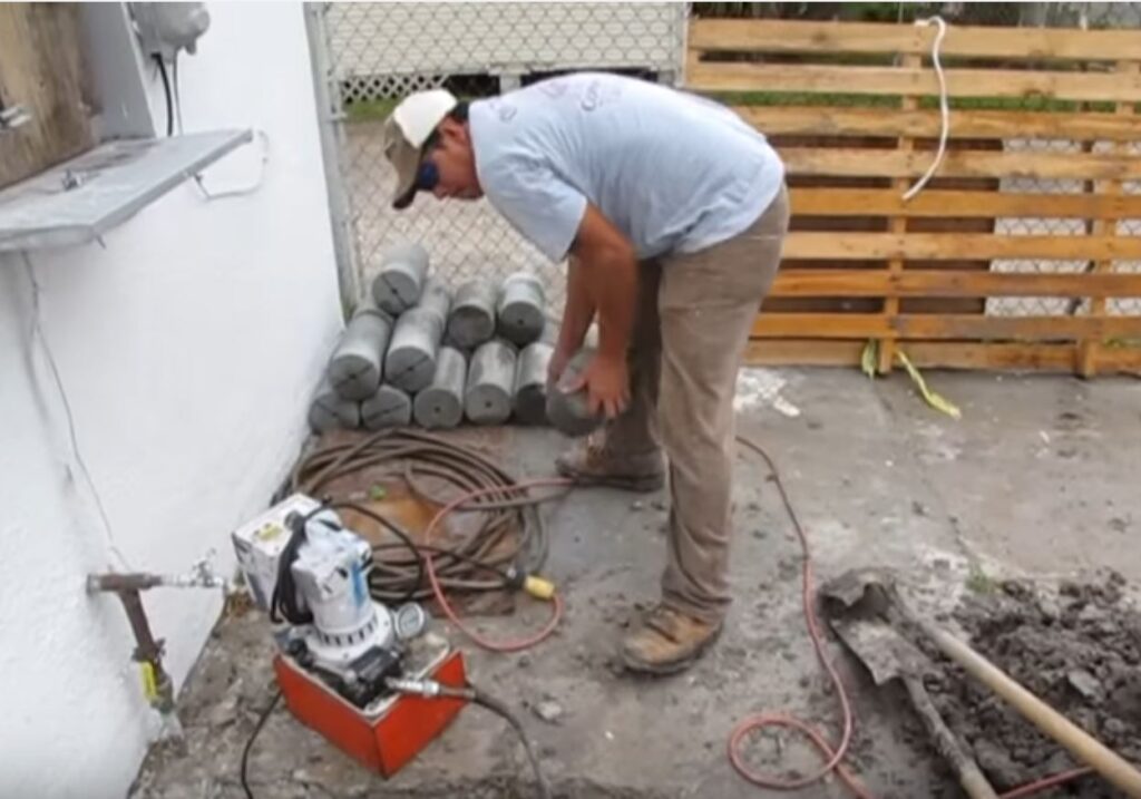 Slab Pier Installation in Daytona Beach, Florida