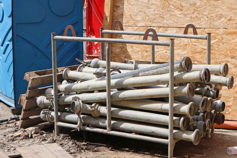 Steel Push Pier Installation in Daytona Beach, Florida